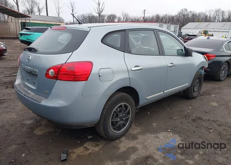 2014 Nissan Rogue Select S из США, поврежденный, VIN JN8AS5MV7EW200335